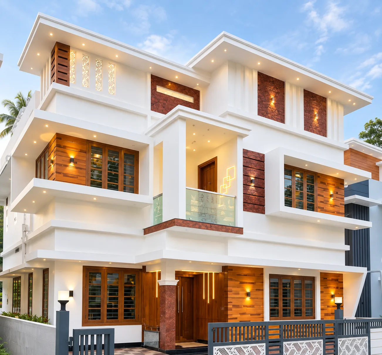 4 BHK independent house in Mannuthy, Thrissur in Mannuthy