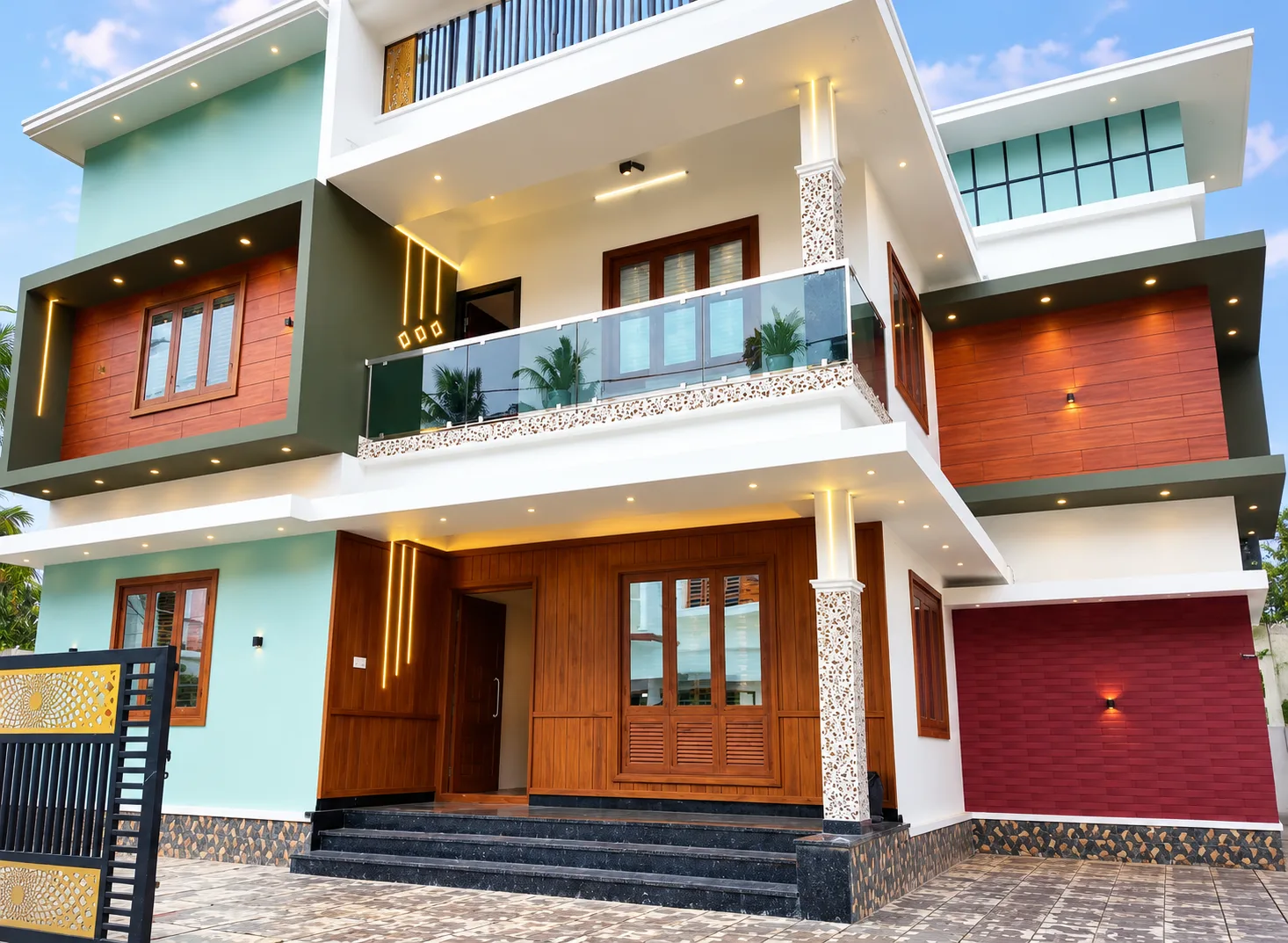 4 BHK independent house in Mannuthy, Thrissur in Mannuthy