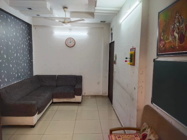 Living room, 2 BHK Apartment for Sale in Khodiyar Nagar, Vadodara in Khodiyar Nagar, Vadodara