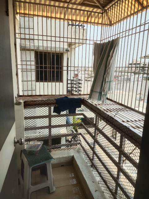 Balcony, 2 BHK Apartment for Sale in Khodiyar Nagar, Vadodara in Khodiyar Nagar, Vadodara